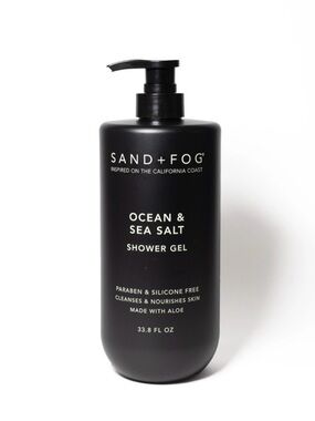 Sand + Fog Ocean & Sea Salt 33.8 oz Body Wash Salt Shower Gel NWOT